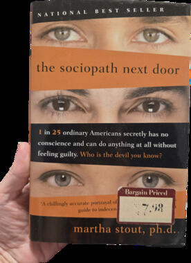 The Sociopath Next Door Martha Stout Psychology Hardcover Book